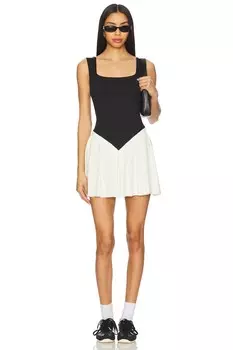 Платье Kasumi Port De Bras, black & chantilly