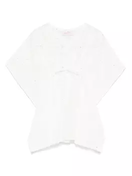 Платье Kate MC2 Saint Barth Kids, белый