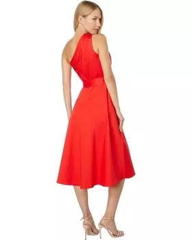 Платье Kate Spade New York Poplin Belted Sabrina Dress, цвет Flame Scarlet
