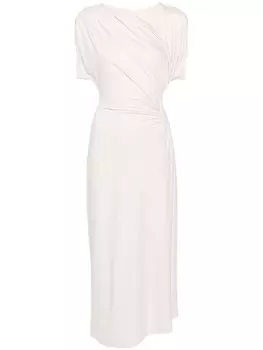 Платье Keallee с драпировкой IRO, нейтральный цвет