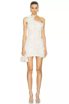 Платье Кендриа крючком Cult Gaia, кремовый