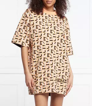 Платье Kenzo, цвет pesca