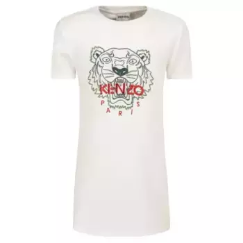 Платье Kenzo Kids, белый