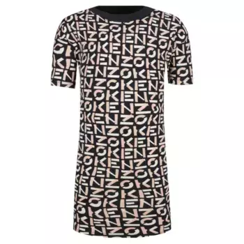 Платье Kenzo Kids, черный