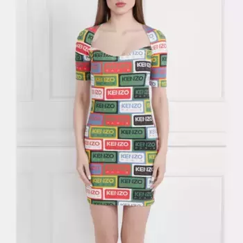 Платье Kenzo, мультиколор