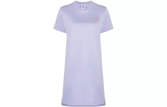 Платье Kenzo с короткими рукавами, фиолетовый