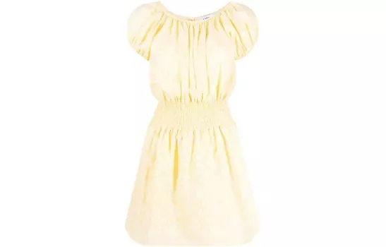 Платье Kenzo с короткими рукавами, желтый