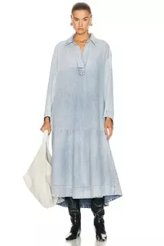 Платье Khaite Franka, цвет Osage