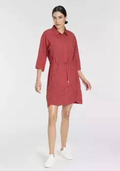 Платье Killtec в клетку, розовый