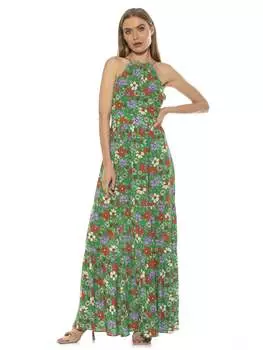 Платье Кира ALEXIA ADMOR, цвет green etched