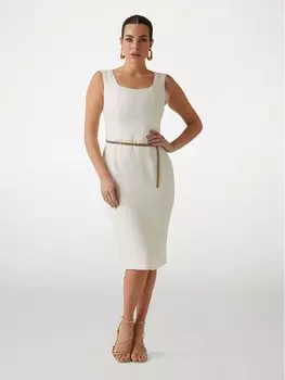 Платье классического кроя 173845 Marciano Guess, белый