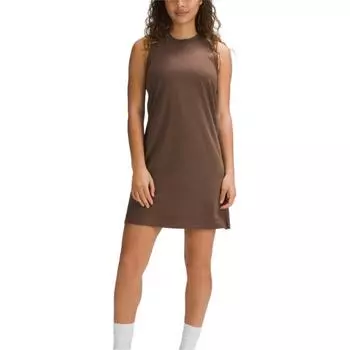 Платье классического кроя без рукавов для женщин Lululemon, Twilight Rose/TWRS