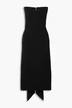 Платье-клоке без бретелек с бантом AZ FACTORY, черный