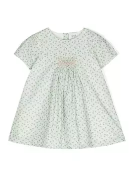 Платье Knot Amelie с цветочным принтом, зеленый