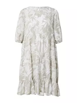 Платье Knowledgecotton Apparel, светло-серый