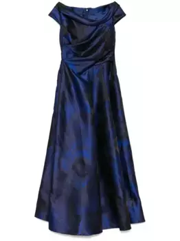 Платье Kobold 3 Talbot Runhof, синий