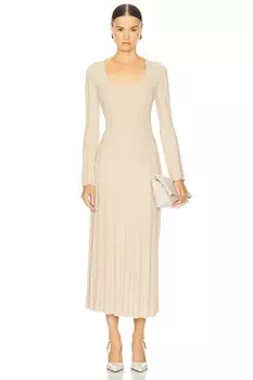 Платье kogan в полную длину Simkhai, желтый