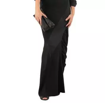 Платье-коллаж в черном цвете Cortana