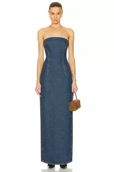 Платье-колонна Лена Grlfrnd, цвет Austin