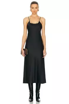 Платье-комбинация Alexander Wang, черный