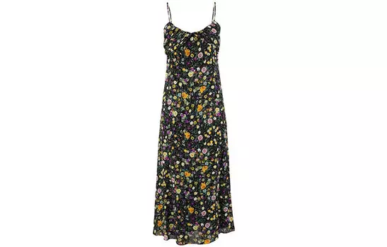 Платье-комбинация Celine, черный