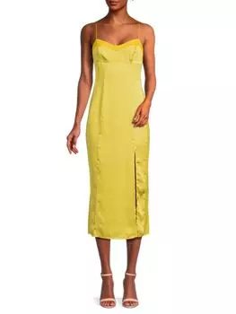 Платье-комбинация City Cool Intimately Free People, цвет Bitter Oil