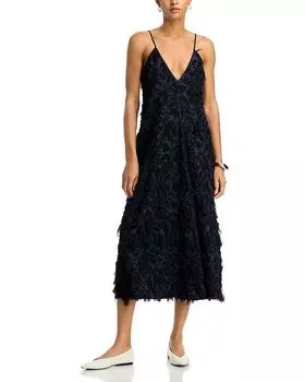 Платье-комбинация CO, синий