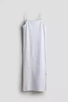 Платье-Комбинация из джерси H&M, серый