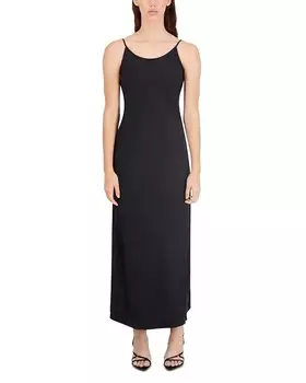 Платье-комбинация из искусственной замши Point, черный