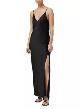 Платье-комбинация Larissa Rag & Bone, черный