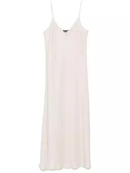 Платье-комбинация Lorena Antoniazzi с V-образным вырезом, серый