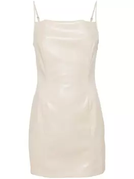 Платье-комбинация мини Jorie Nanushka, бежевый