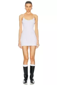 Платье-комбинация на бретельках Cou Cou Intimates, белый