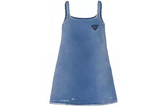 Платье-комбинация Prada, синий