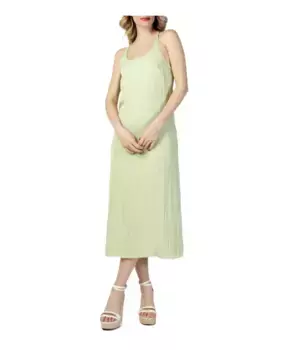 Платье Комбинация S на бретелях Calvin Klein Jeans, зеленый