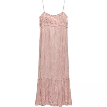 Платье-комбинация серии ZW женское розовое Zara