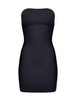 Платье-комбинация Two-Faced Tech Control без бретелек Commando, черный