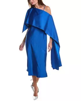 Платье-комбинация Weekend Max Mara Micron, синий