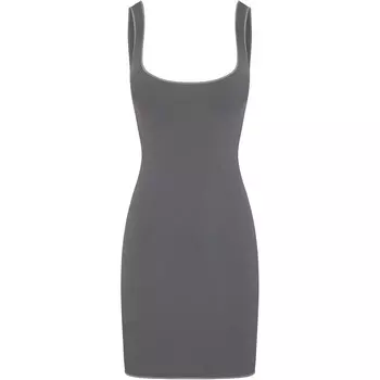 Платье-комбинация женское ASH/серый Skims