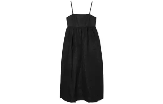 Платье-комбинация женское черное Cos