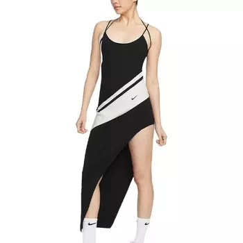 Платье-комбинация женское черное Nike