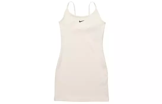 Платье-комбинация женское, цвет слоновой кости Nike