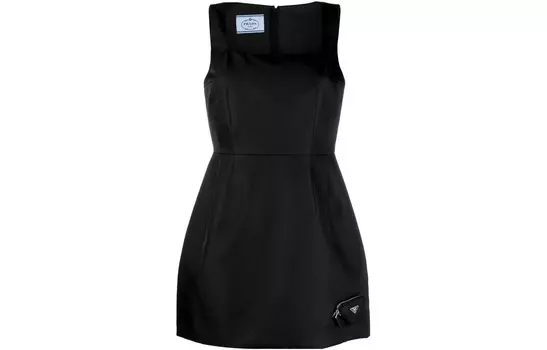 Платье-комбинация женское Prada, черный