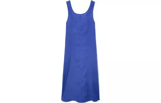 Платье-комбинация женское синее Cos