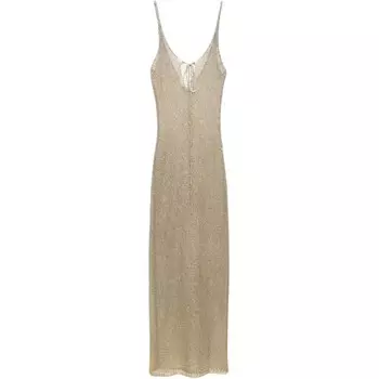 Платье-комбинация женское желтое Zara