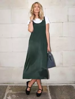 Платье-комбинация жизель NRBY, хаки