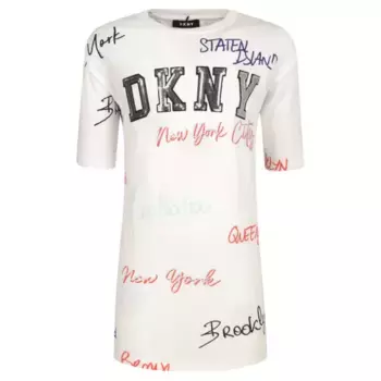 Платье + комбинезон Dkny, белый