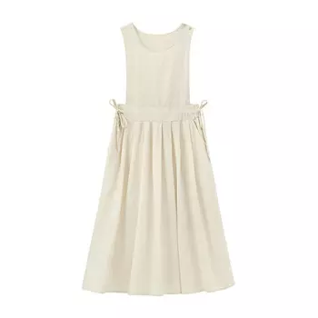 Платье-комбинезон Muji Idee, темно-красный