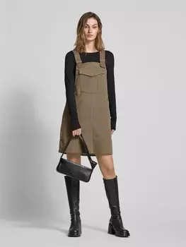 Платье-комбинезон с нагрудным карманом с клапаном Marc O'Polo Denim, оливковый