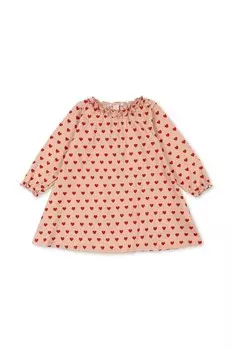 Платье Konges Sljd для девочек CLEO DRESS OCS, красный